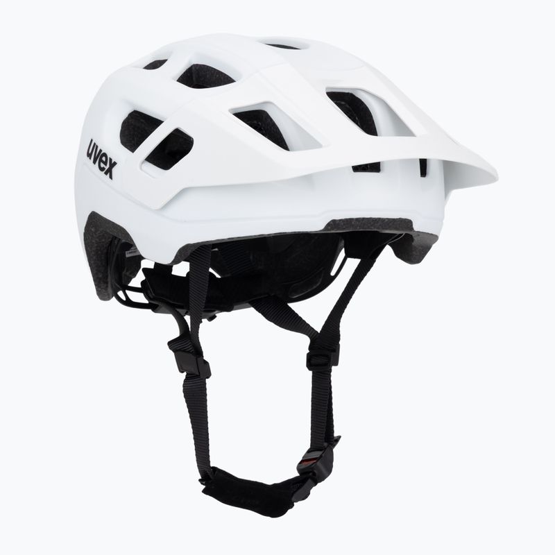 Children's bike helmet UVEX React MIPS Jr white matt