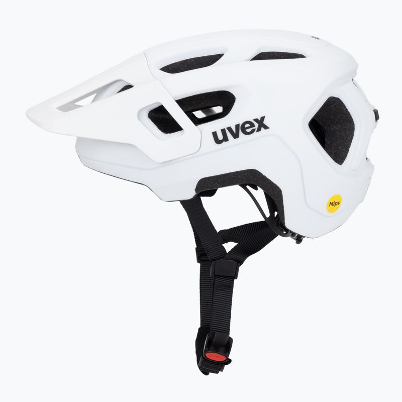 Children's bike helmet UVEX React MIPS Jr white matt 3