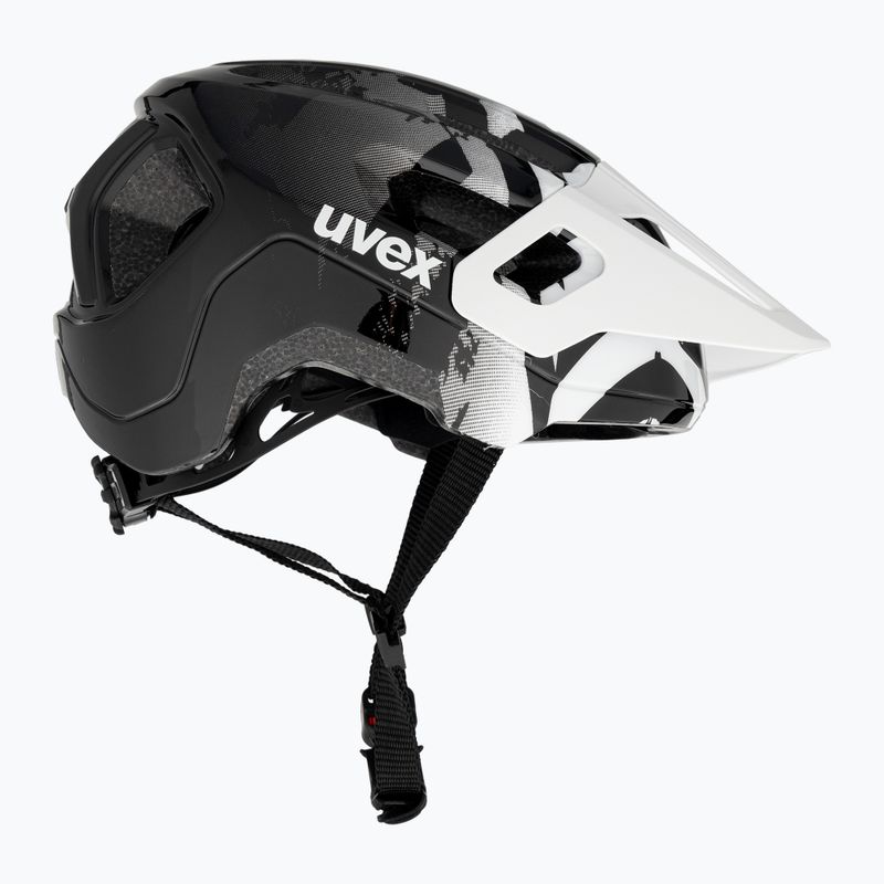 Children's bike helmet UVEX React Jr white/black 4