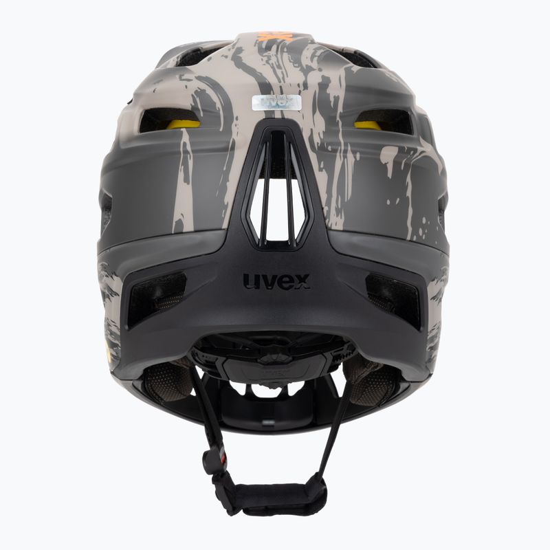 UVEX Revolt MIPS bicycle helmet oak brown/orange matt 5