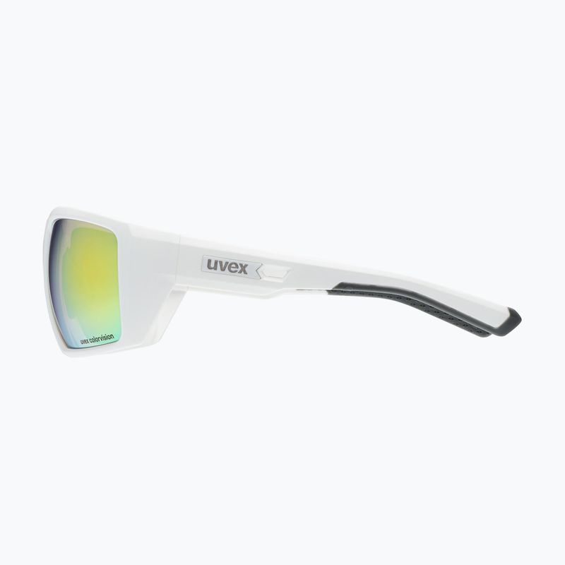 Sunglasses UVEX Mtn Venture CV white matte/mirror gold 4