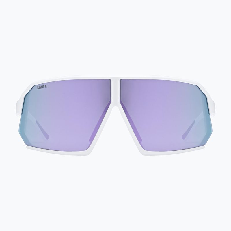 UVEX Sportstyle 237 white matt/mirror lavender sunglasses 2