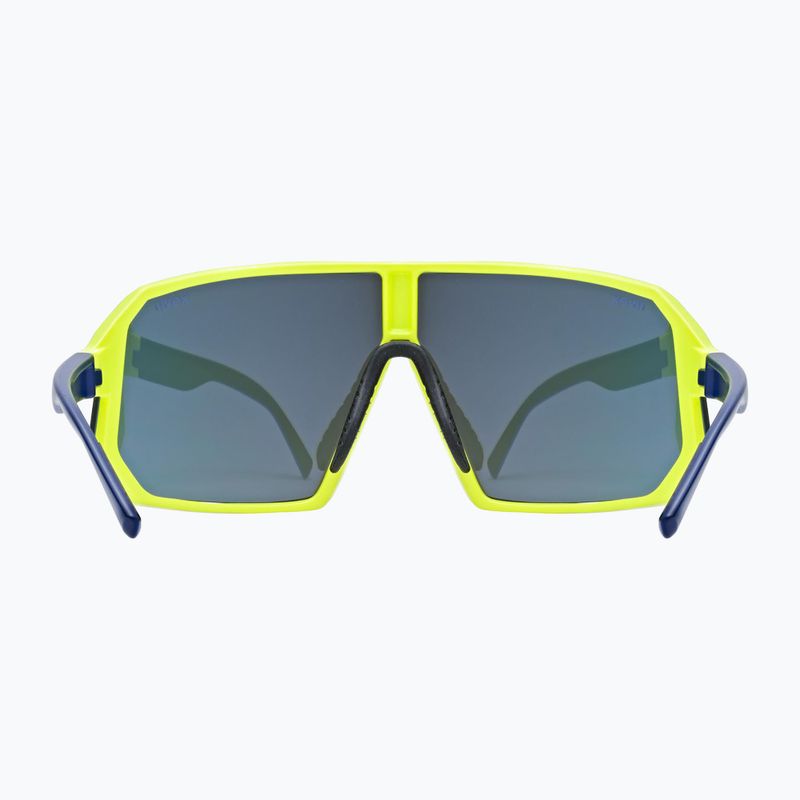 UVEX Sportstyle 237 yellow blue matt/mirror blue sunglasses 3