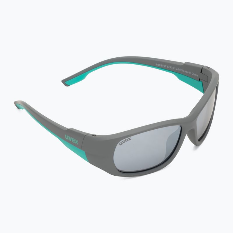 UVEX children's sunglasses Sportstyle 514 grey matt/mirror silver