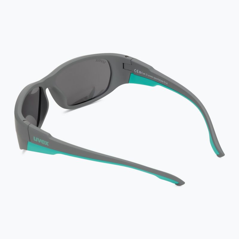 UVEX children's sunglasses Sportstyle 514 grey matt/mirror silver 2