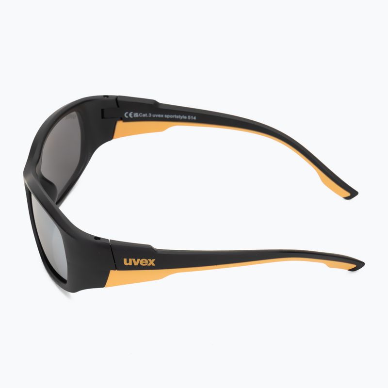 UVEX children's sunglasses Sportstyle 514 black matt/mirror silver 4
