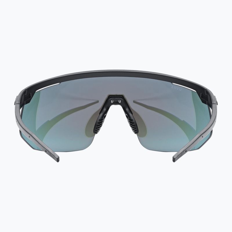 UVEX Pace One black matt/mirror blue sunglasses 3