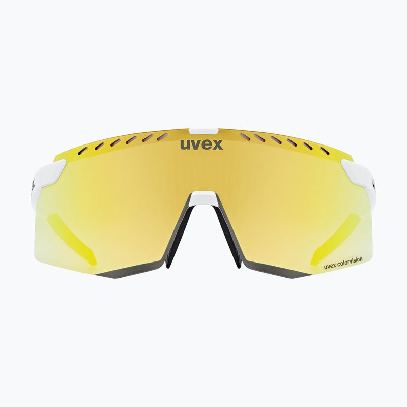 UVEX Pace Stage CV white matt/mirror gold sunglasses 2