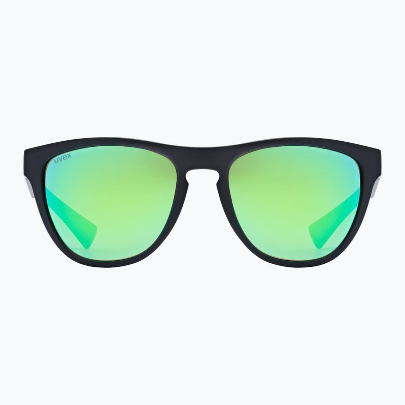 UVEX sunglasses Esntl Spirit black matt/mirror green 2