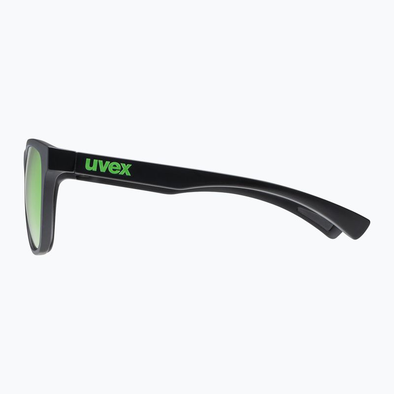 UVEX sunglasses Esntl Spirit black matt/mirror green 4