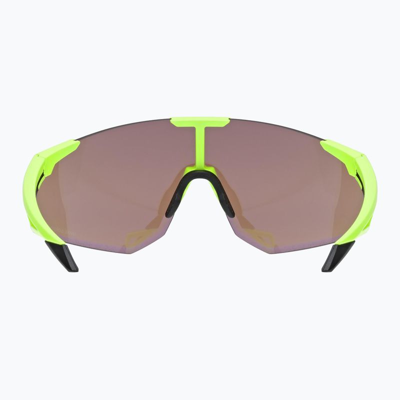 UVEX Pace Perform S CV sunglasses yellow matt/mirror blue 3