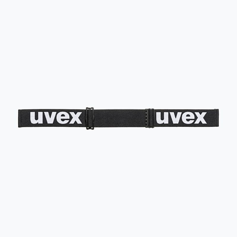 UVEX ski goggles Gravity FM black matt/mirror red orange clear 4