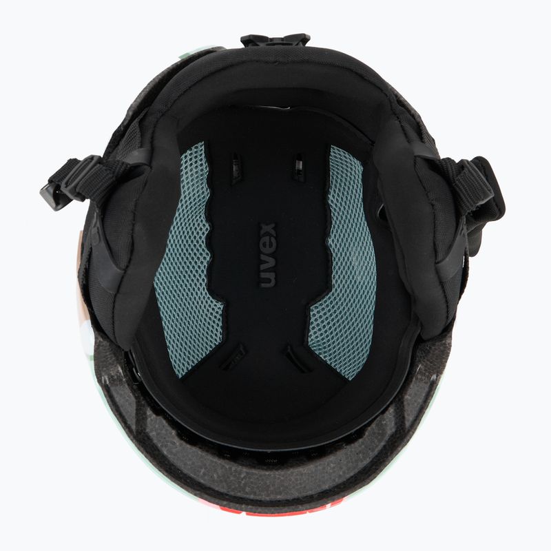 Children's ski helmet UVEX Viti Jr jade lama 5