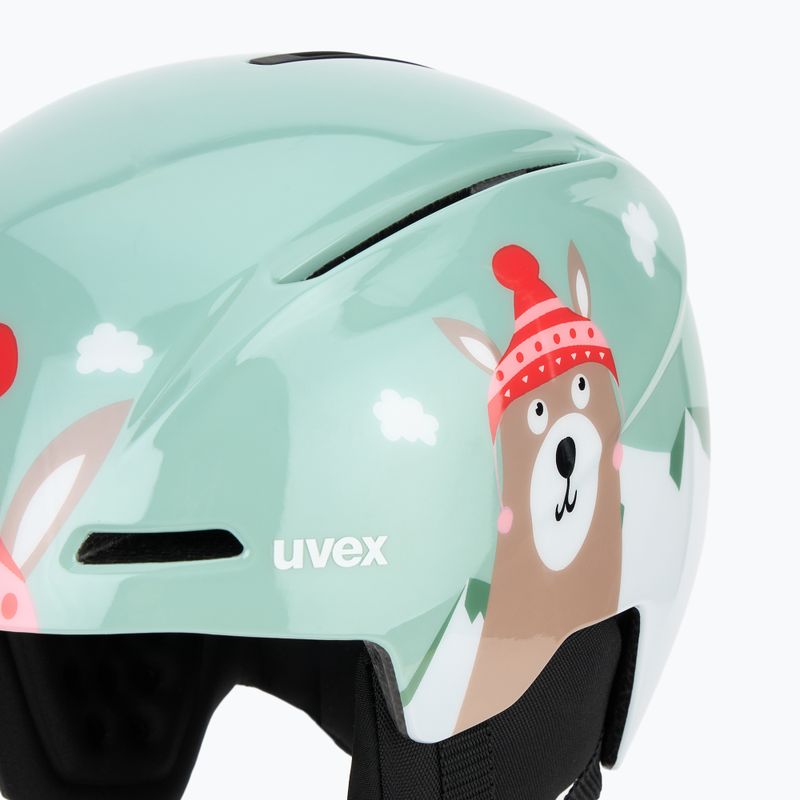 Children's ski helmet UVEX Viti Jr jade lama 8