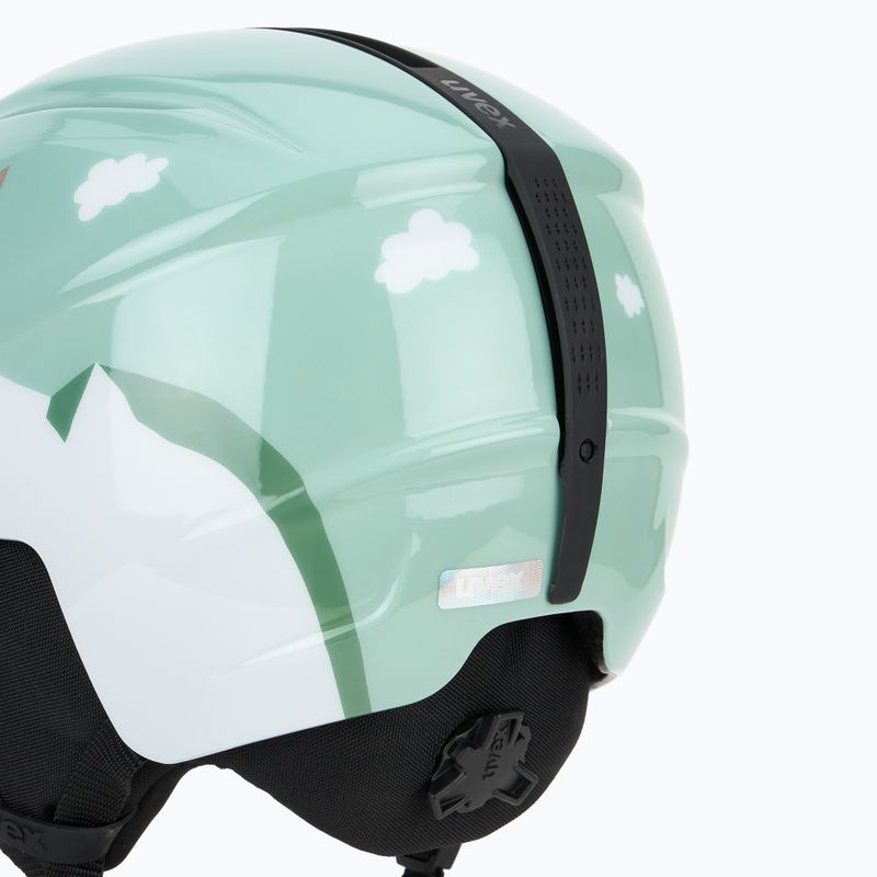 Children's ski helmet UVEX Viti Jr jade lama 9