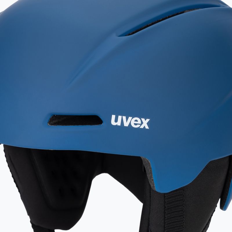 Children's ski helmet UVEX Viti blue matt 7