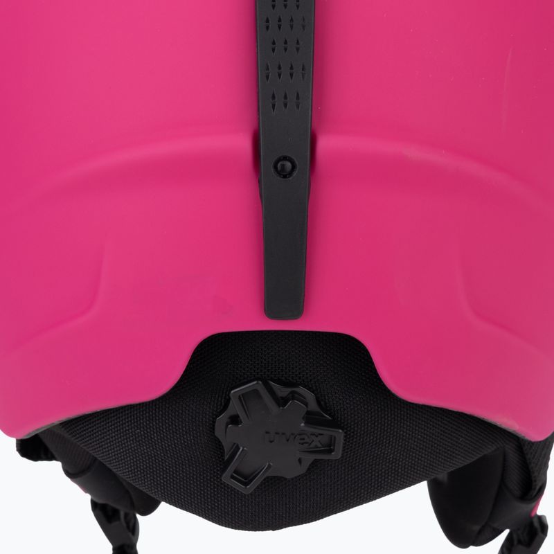UVEX children's ski helmet Viti pink matt 10