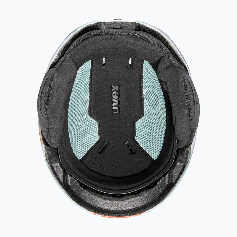 Children's ski helmet UVEX Viti Jr jade lama 5