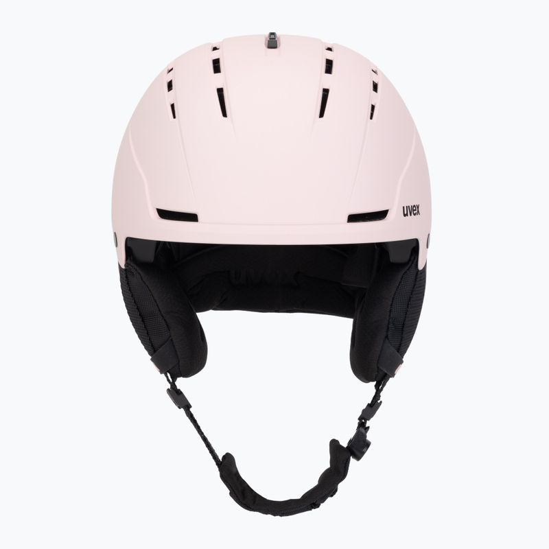 Ski helmet UVEX Stance powder/plum matt 2