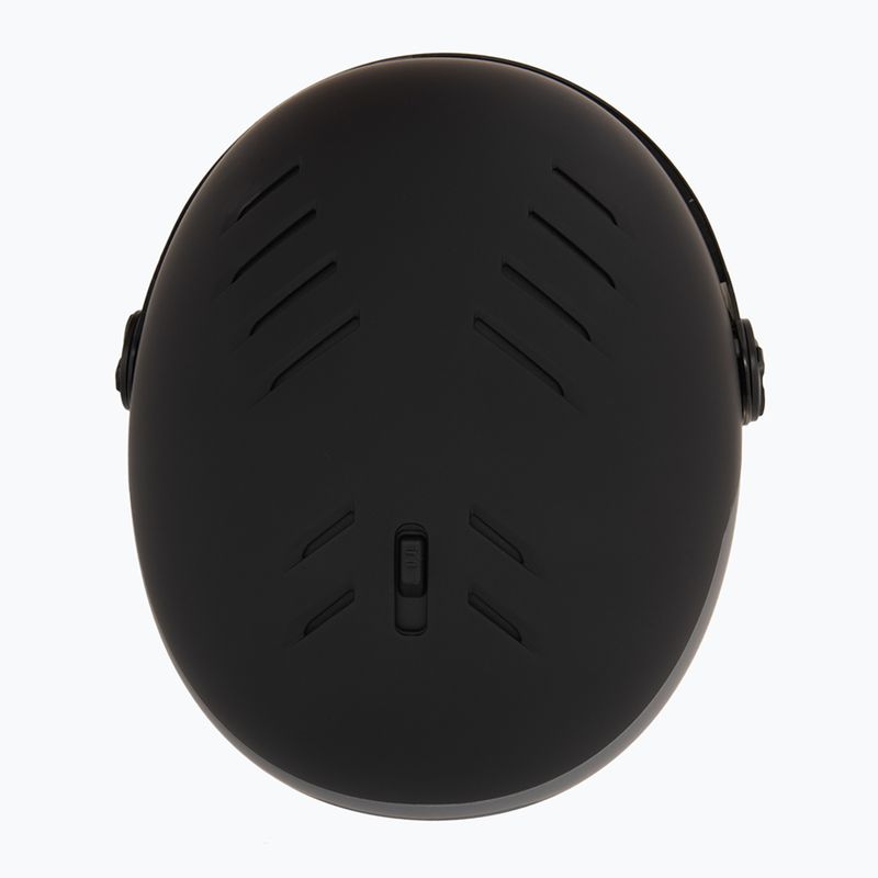 Ski helmet UVEX Wanted Visor Pro V black/silver matt 5