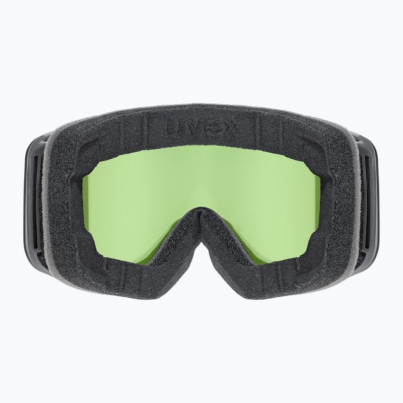 UVEX children's ski goggles Pwdr FM black matt/mirror red orange clear 3