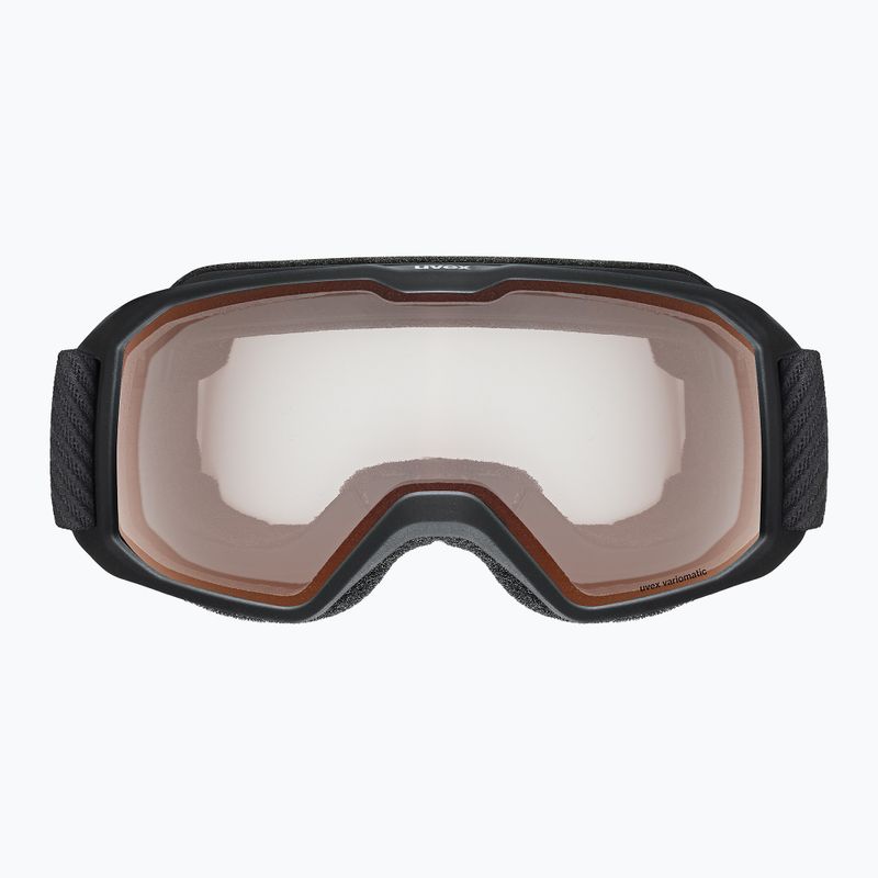 UVEX ski goggles Xcitd V black matt/mirror red clear 2