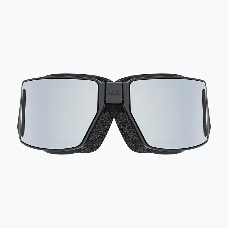 Ski goggles UVEX MTN Tour black matt/mirror silver 2