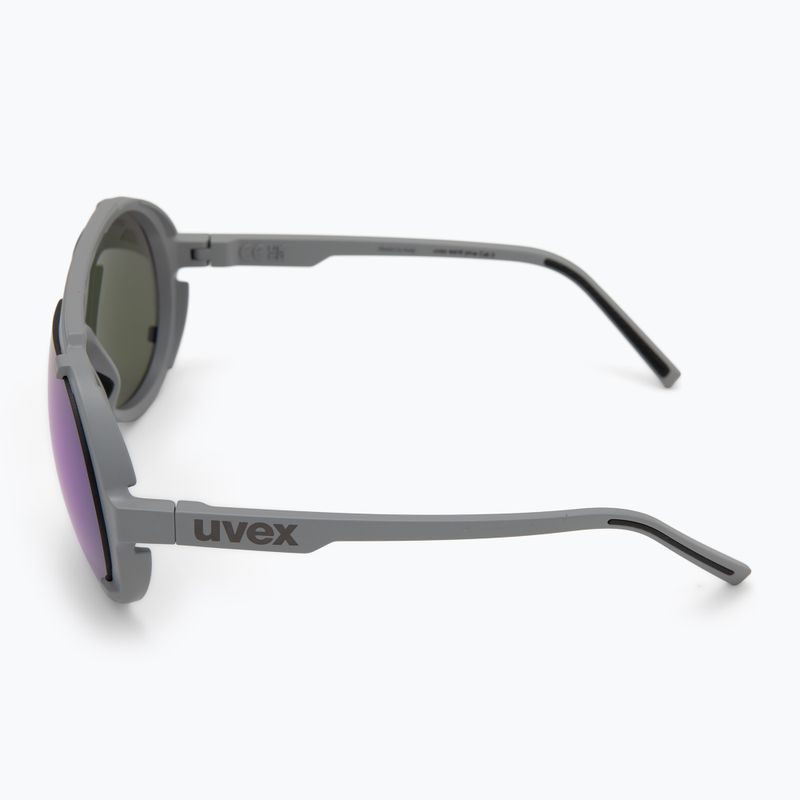 UVEX sunglasses Esntl Pina grey matt/mirror purple 4
