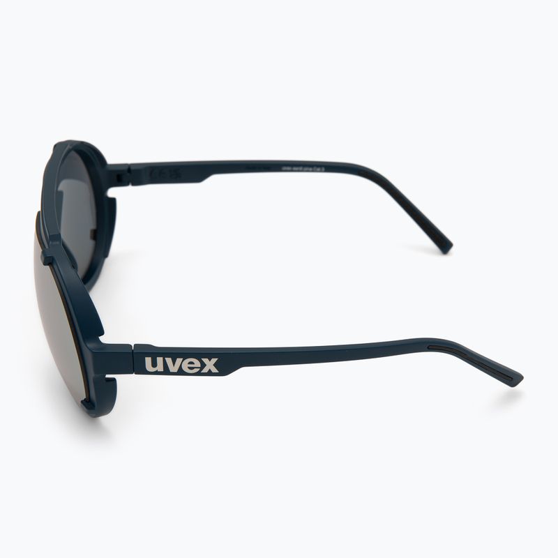 UVEX sunglasses Esntl Pina black matt/mirror silver 4