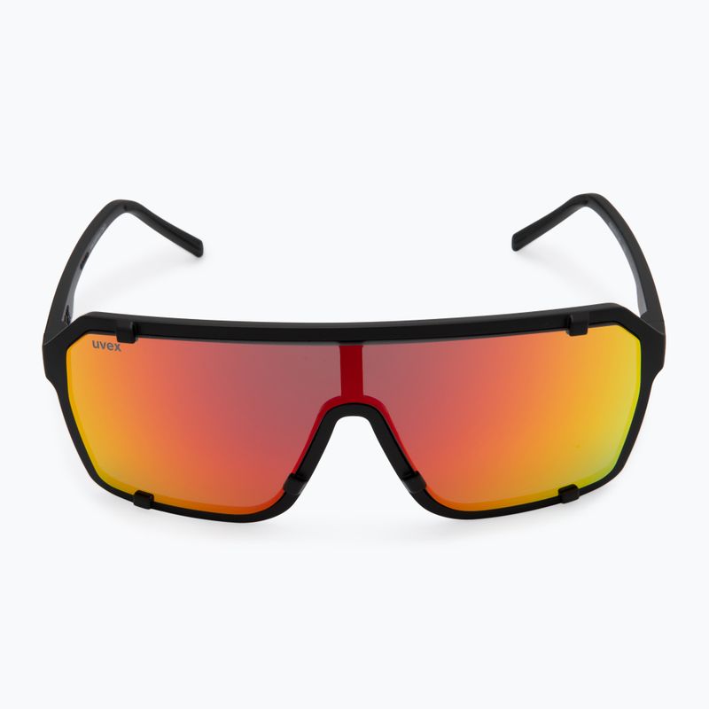 UVEX sunglasses Esntl Epic black matt/mirror red 3