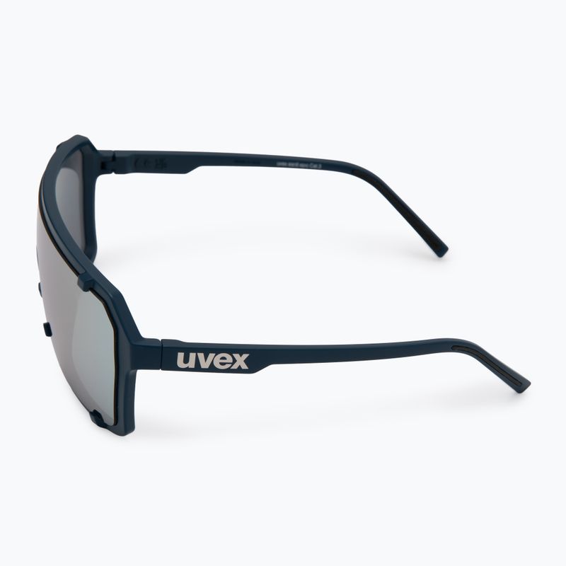 UVEX sunglasses Esntl Epic blue matt/mirror silver 4