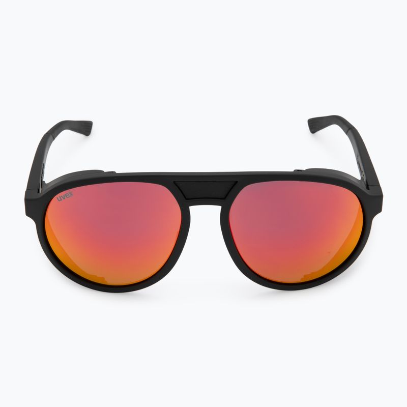 UVEX sunglasses MTN Classic Pure black matt/mirror red 3