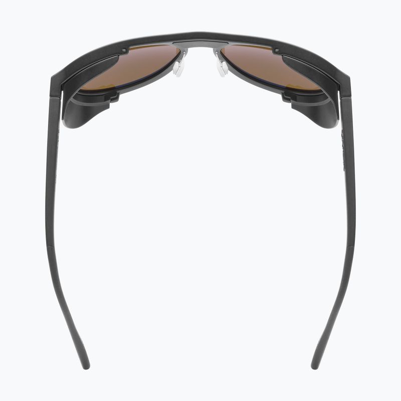 UVEX sunglasses MTN Classic Pure black matt/mirror red 4