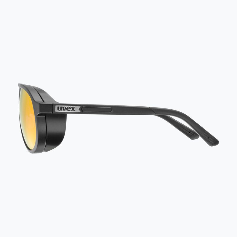 UVEX sunglasses MTN Classic Pure black matt/mirror red 5