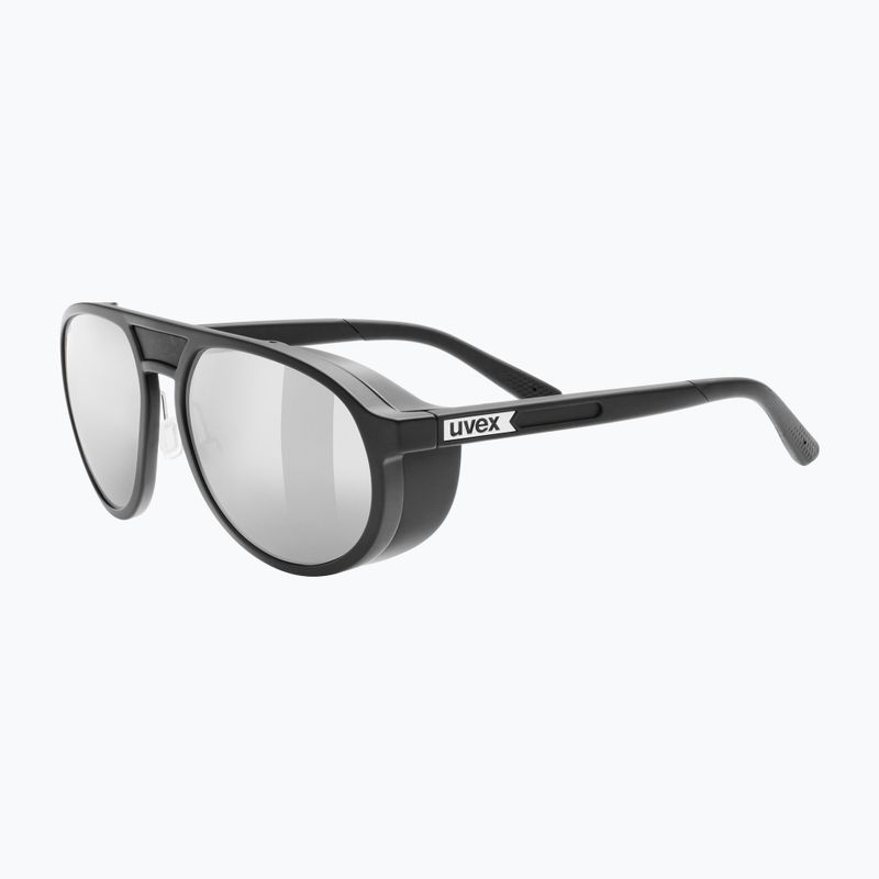 UVEX sunglasses MTN Classic Pure black matt/mirror silver