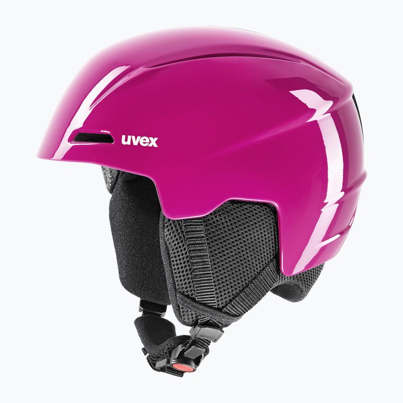 Children's ski helmet UVEX Viti Pure berry shiny