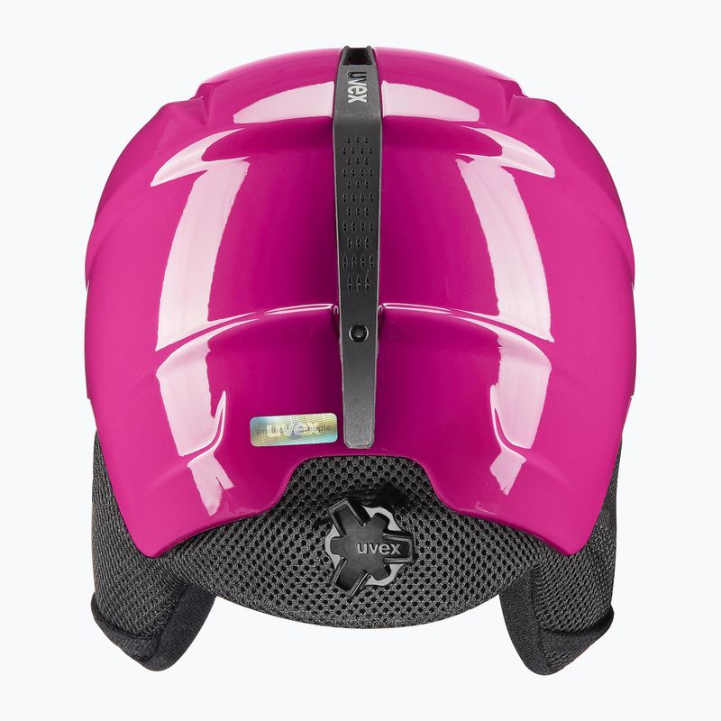 Children's ski helmet UVEX Viti Pure berry shiny 3