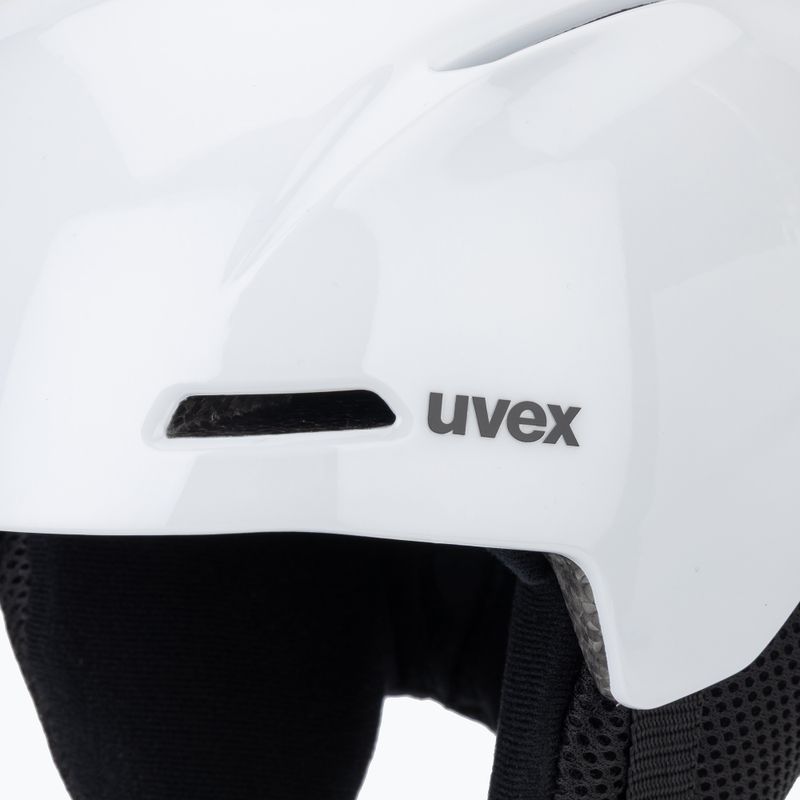Children's ski helmet UVEX Viti Pure white shiny 7
