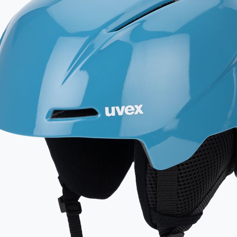 Children's ski helmet UVEX Viti Pure azure shiny 7