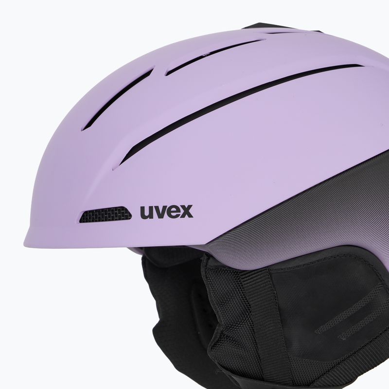 Ski helmet UVEX Gravitate cool lavender/grad black matt 7