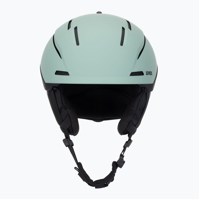 Ski helmet UVEX Gravitate oxid green/black matt 2