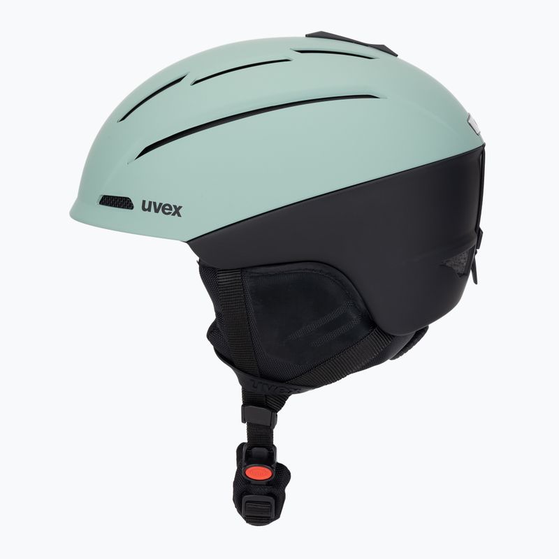 Ski helmet UVEX Gravitate oxid green/black matt 3