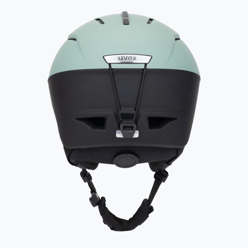 Ski helmet UVEX Gravitate oxid green/black matt 4