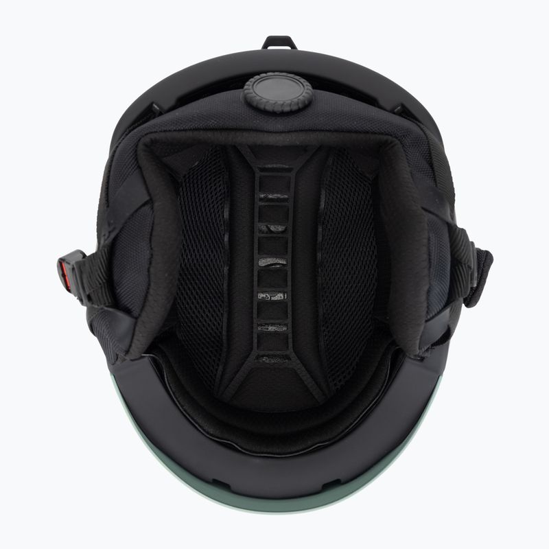 Ski helmet UVEX Gravitate oxid green/black matt 5