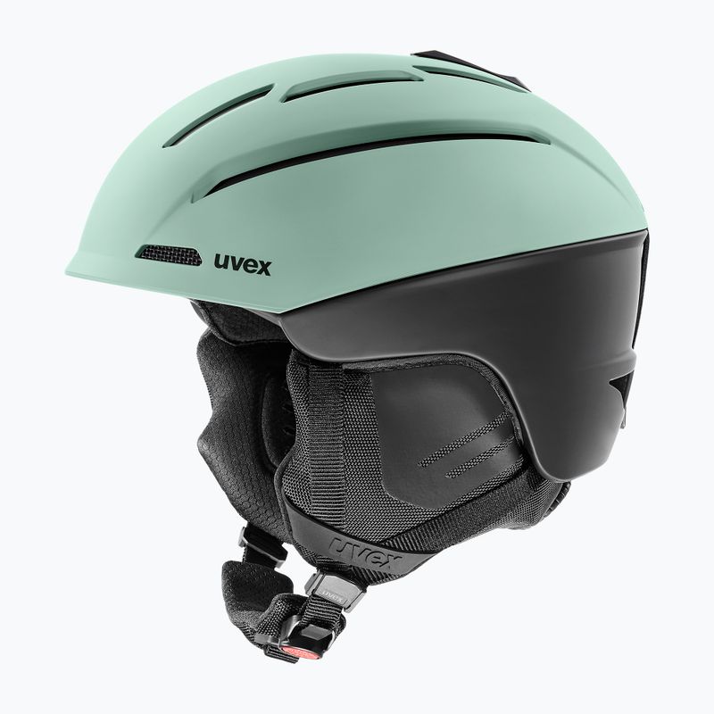 Ski helmet UVEX Gravitate oxid green/black matt