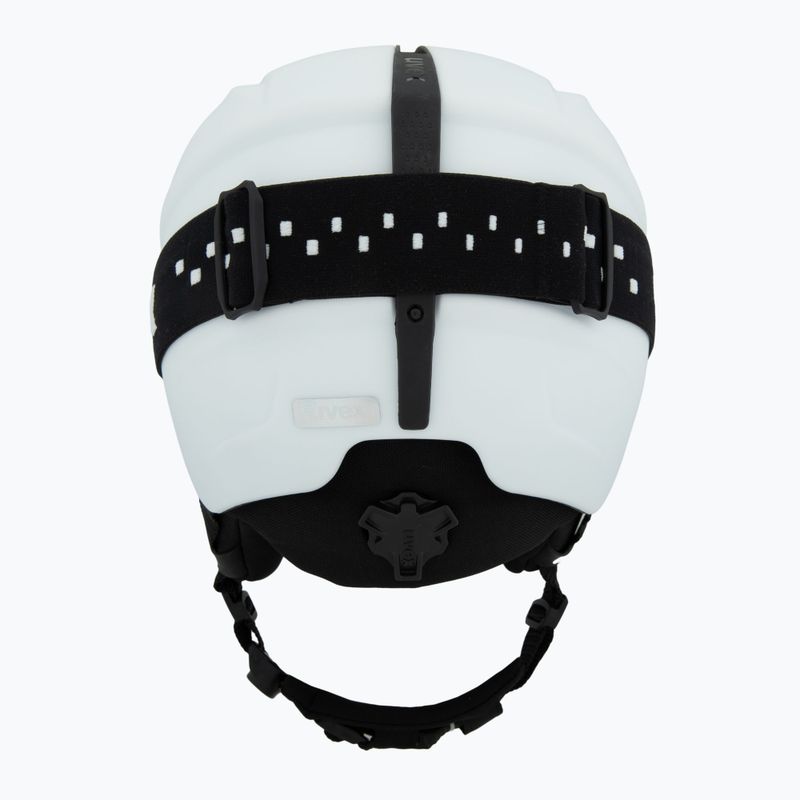 Children's ski helmet UVEX Viti Set + goggles Speedy Pro white matt/mirror silver/green/clear 4
