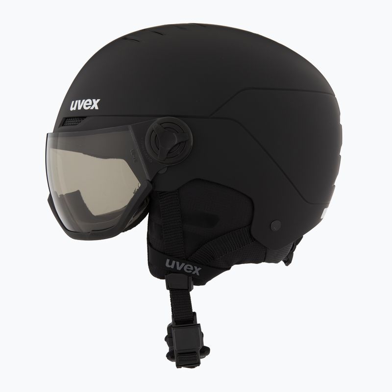 Ski helmet UVEX Wanted Visor Pro V black matte 3