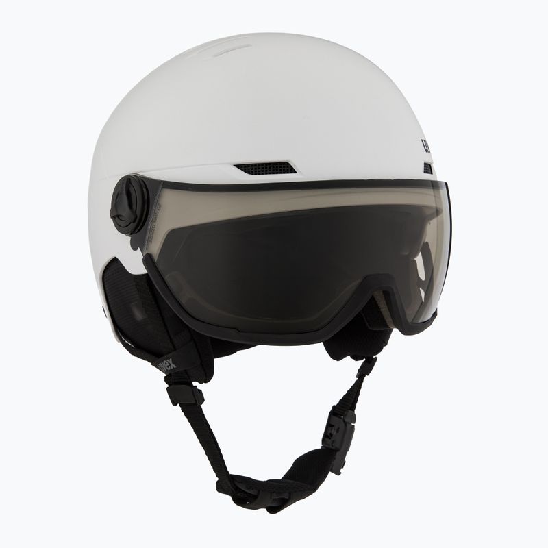 Ski helmet UVEX Wanted Visor Pro V white matt