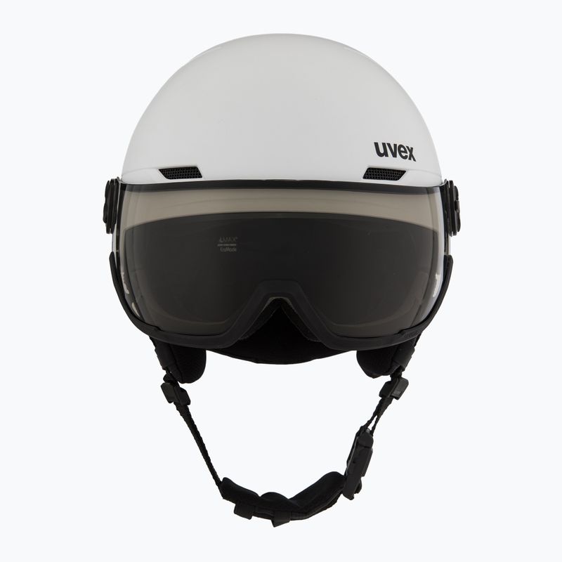 Ski helmet UVEX Wanted Visor Pro V white matt 2