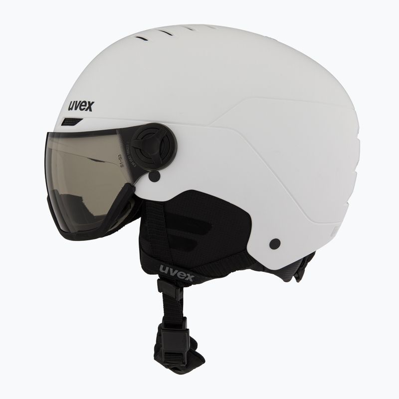 Ski helmet UVEX Wanted Visor Pro V white matt 3